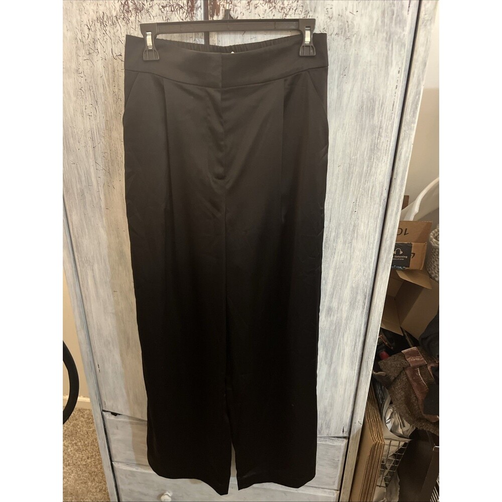 House of Harlow wide leg black pants NWT medium Y2K BoHo grunge